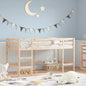 Kids' Loft Bed with Ladder 80x200 cm Solid Wood Pine