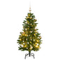 Artificial Hinged Christmas Tree 150 LEDs & Ball Set 120 cm