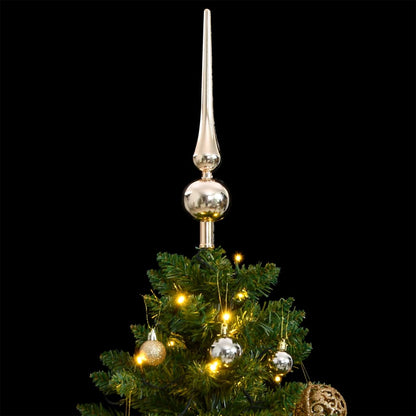 Artificial Hinged Christmas Tree 150 LEDs & Ball Set 120 cm