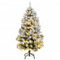 Artificial Hinged Christmas Tree 150 LEDs & Ball Set 120 cm