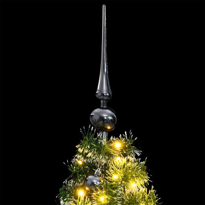 Artificial Hinged Christmas Tree 150 LEDs & Ball Set 150 cm