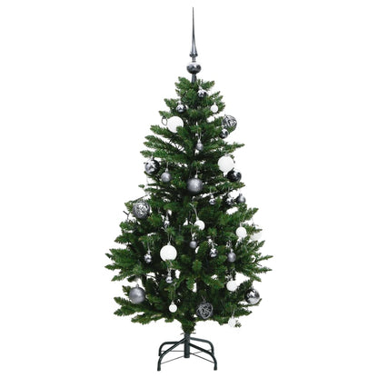 Artificial Hinged Christmas Tree 150 LEDs & Ball Set 150 cm