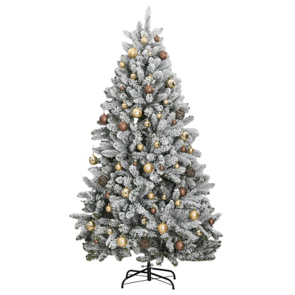 Artificial Hinged Christmas Tree 300 LEDs & Ball Set 180 cm