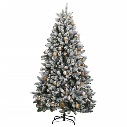 Artificial Hinged Christmas Tree 300 LEDs & Ball Set 300 cm