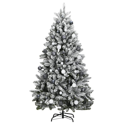 Artificial Hinged Christmas Tree 300 LEDs & Ball Set 300 cm