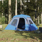 Family Tent 6-Person Green Quick Release Waterproof