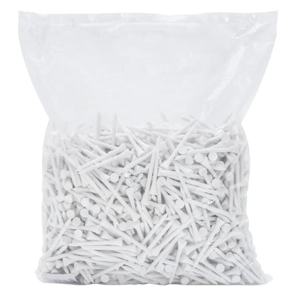 Golf Tees 1000 pcs White 83 mm Bamboo