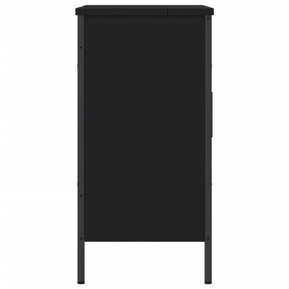 Bathroom Sink Cabinet Black 60x30x60 cm Engineered Wood