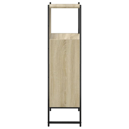 Bathroom Cabinet Sonoma Oak 33x33x120.5 cm Engineered Wood