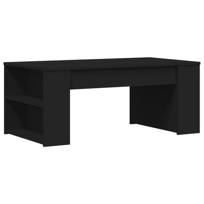 Coffee Table Black 102x55x42 cm Engineered Wood