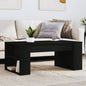 Coffee Table Black 102x55x42 cm Engineered Wood