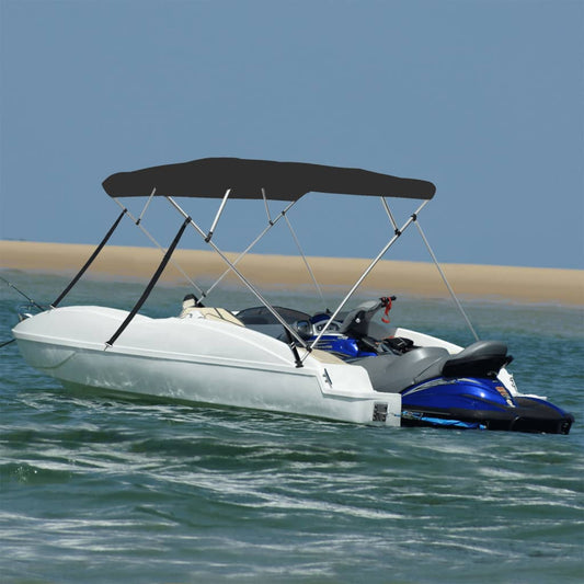 4-bow Bimini Top Black 239x184x131 cm