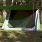 Camping Tent 2-Person Green Waterproof