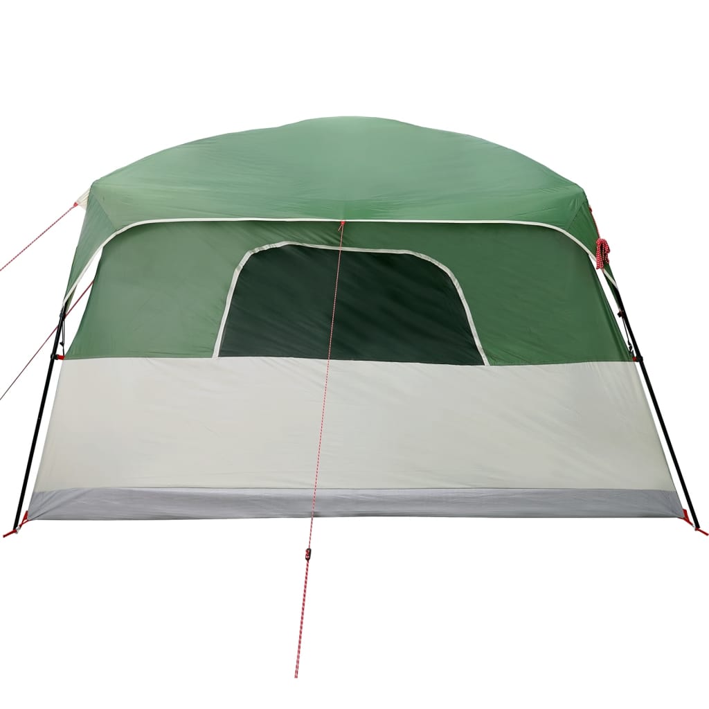 Family Tent Cabin 9-Person Green Waterproof