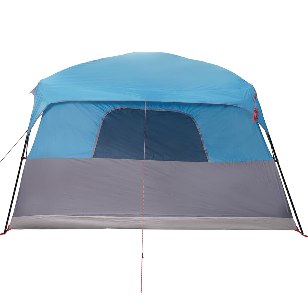 Family Tent Cabin 9-Person Blue Waterproof