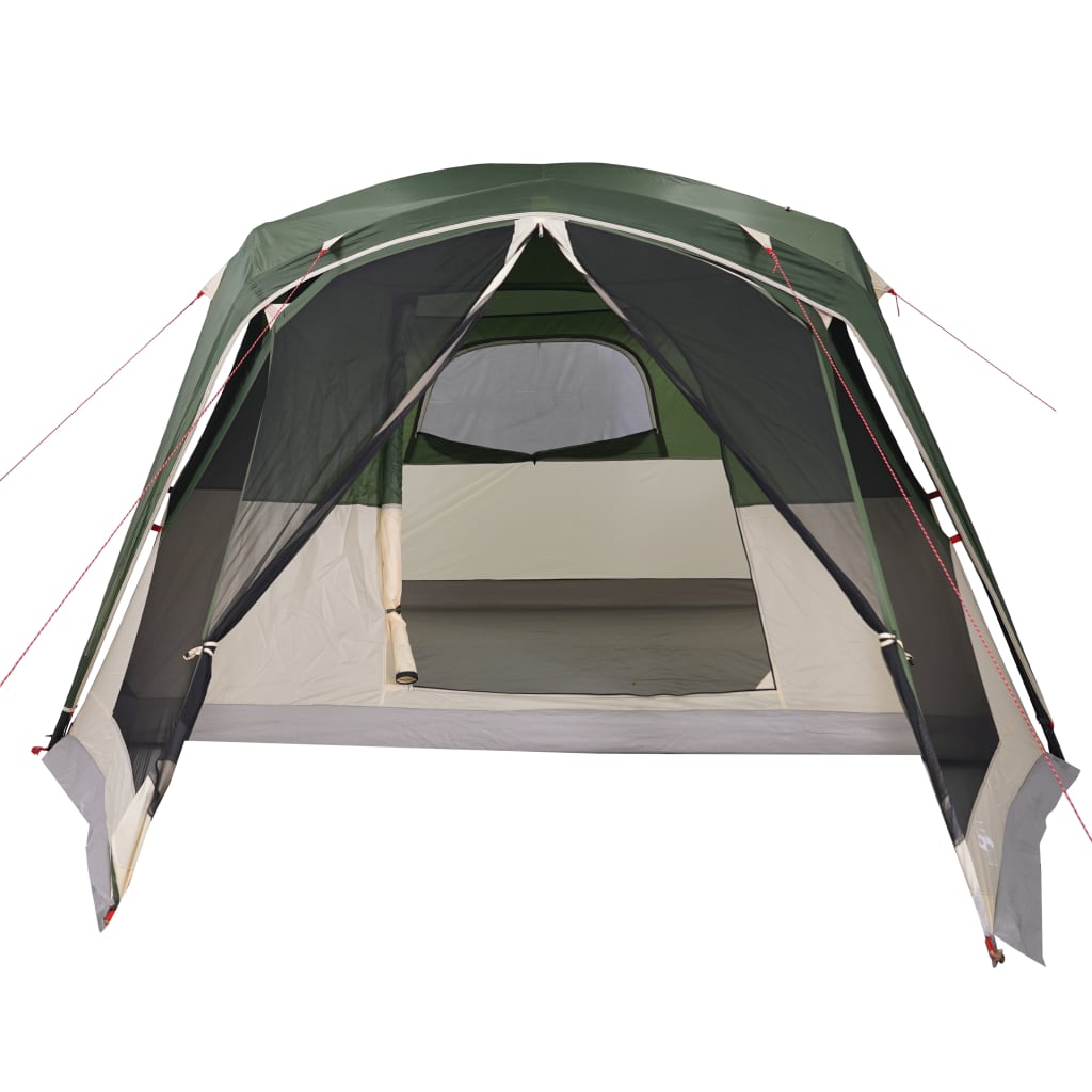 Family Tent with Porch 6-Person Green Waterproof