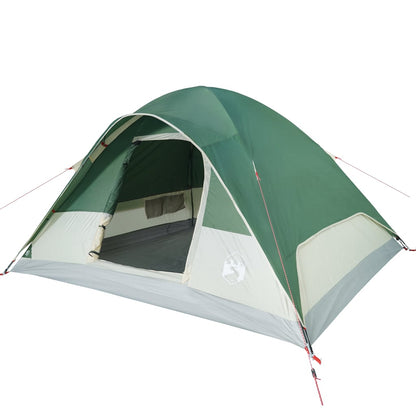 Family Tent Dome 6-Person Green Waterproof