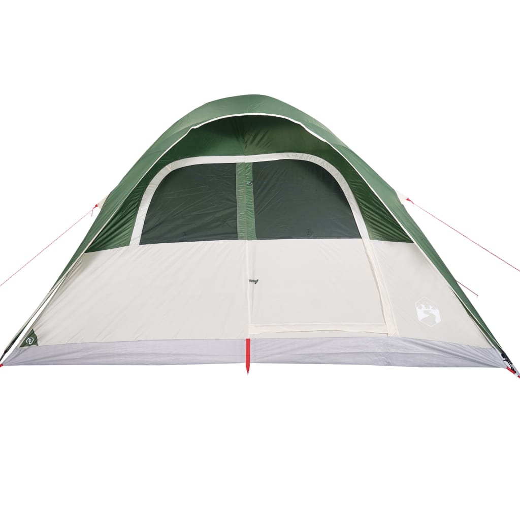 Family Tent Dome 6-Person Green Waterproof