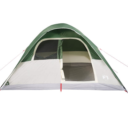 Family Tent Dome 6-Person Green Waterproof