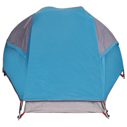 Camping Tent Dome 1-Person Blue Waterproof