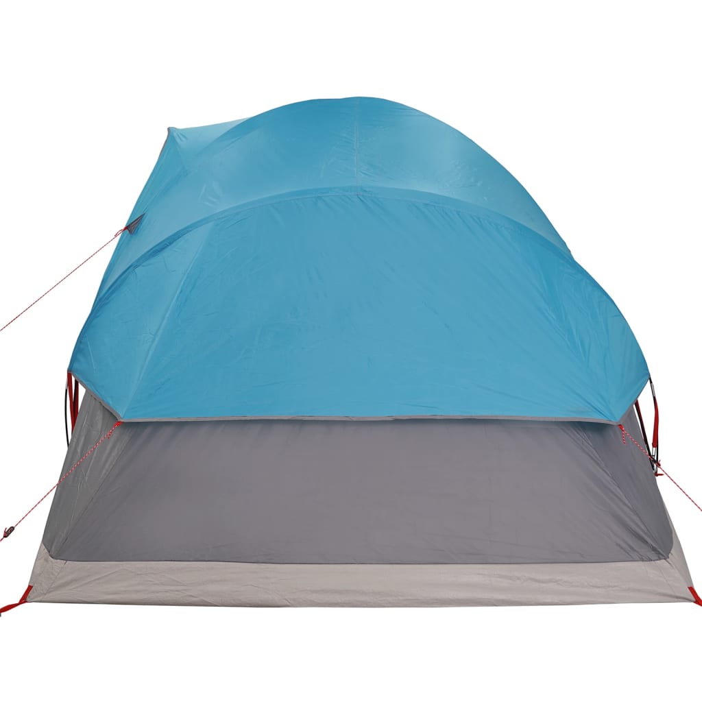 Family Tent Dome 9-Person Blue Waterproof