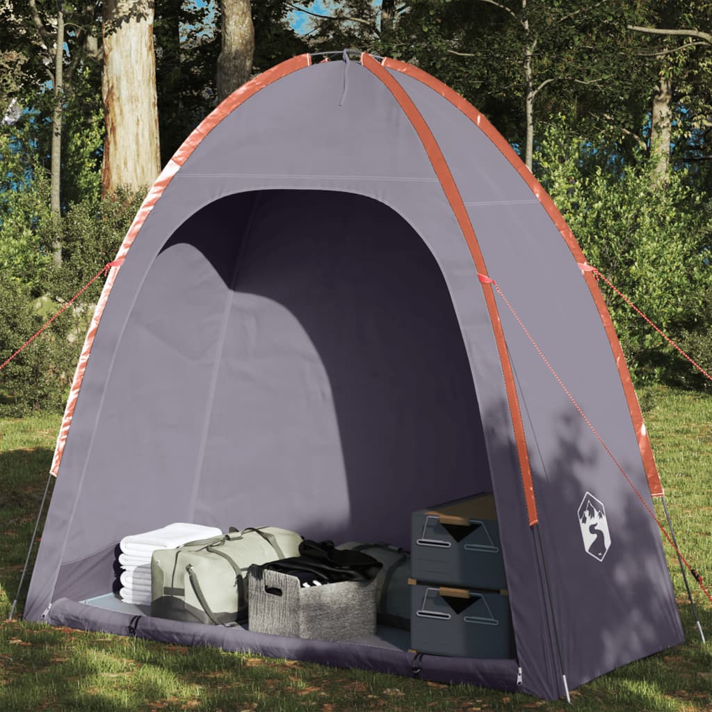 Storage Tent Grey and Orange Waterproof