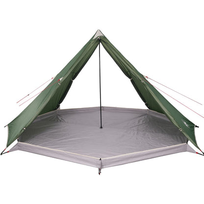 Family Tent Tipi 8-Person Green Waterproof