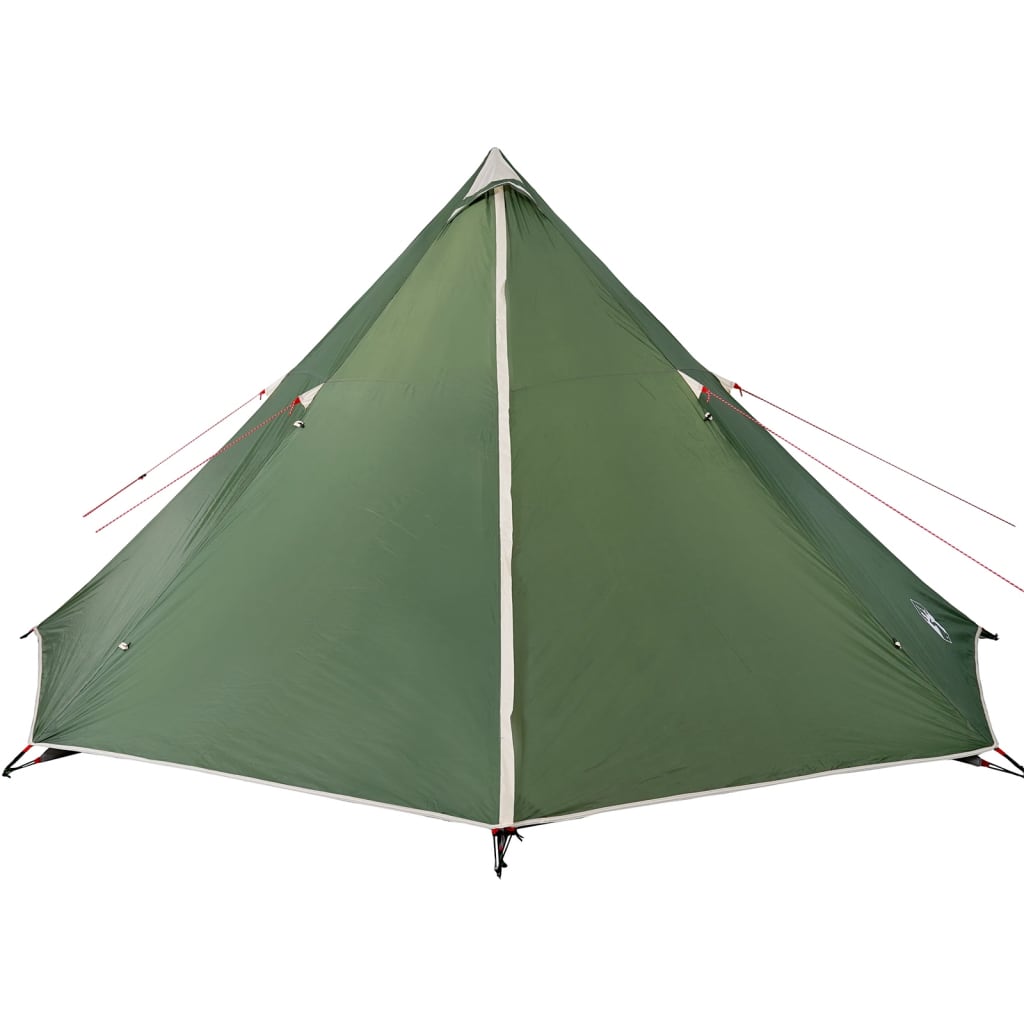 Family Tent Tipi 8-Person Green Waterproof