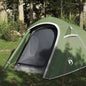 Camping Tent Tunnel 3-Person Green Waterproof