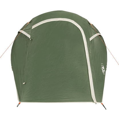 Camping Tent Tunnel 2-Person Green Waterproof