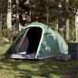 Camping Tent Tunnel 2-Person Green Waterproof