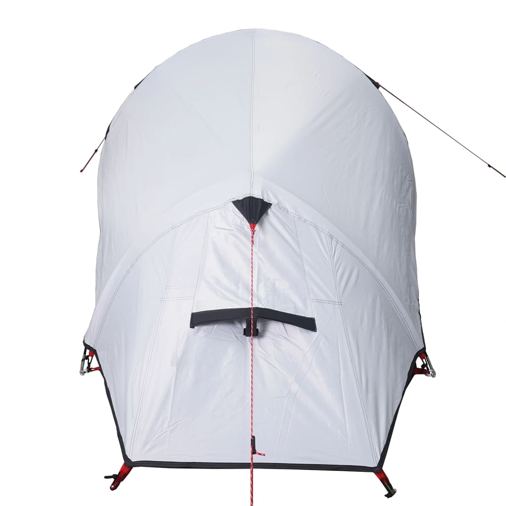 Camping Tent Tunnel 2-Person White Blackout Fabric Waterproof