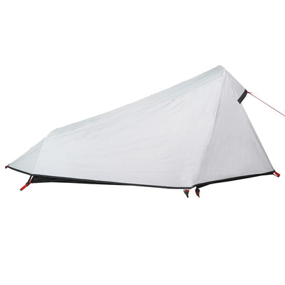 Camping Tent Tunnel 1-Person White Blackout Fabric Waterproof