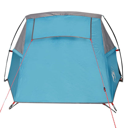 Camping Tent Tunnel 2-Person Blue Waterproof