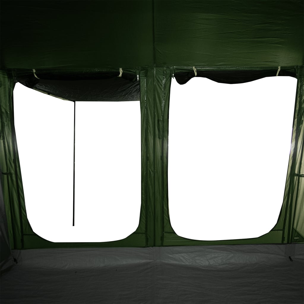 Family Tent Tunnel 8-Person Green Waterproof