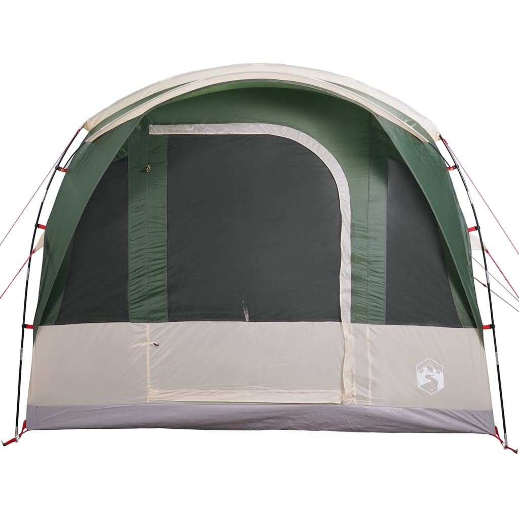 Camping Tent Tunnel 3-Person Green Waterproof