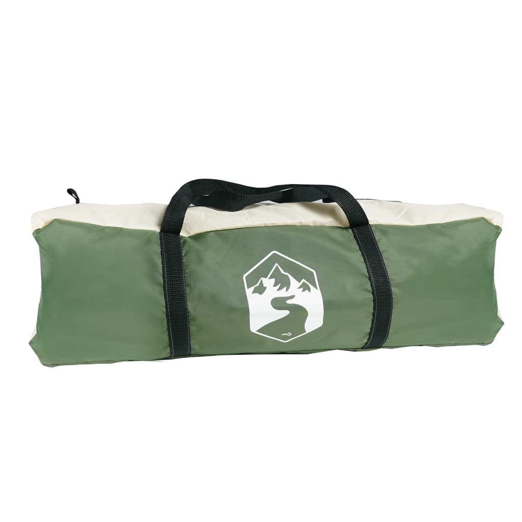 Camping Tent Tunnel 3-Person Green Waterproof