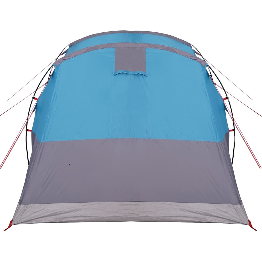 Camping Tent Tunnel 3-Person Blue Waterproof