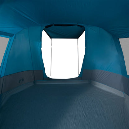 Camping Tent Tunnel 4-Person Blue Waterproof