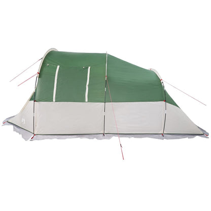 Camping Tent Tunnel 4-Person Green Waterproof