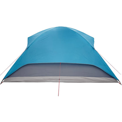 Family Tent Cabin 6-Person Blue Waterproof