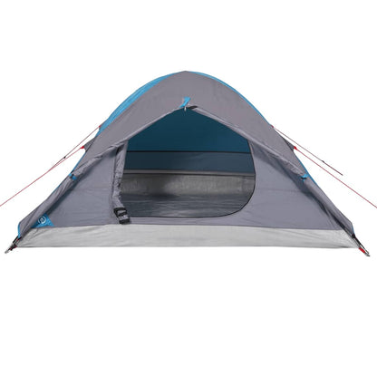 Camping Tent Dome 2-Person Blue Waterproof