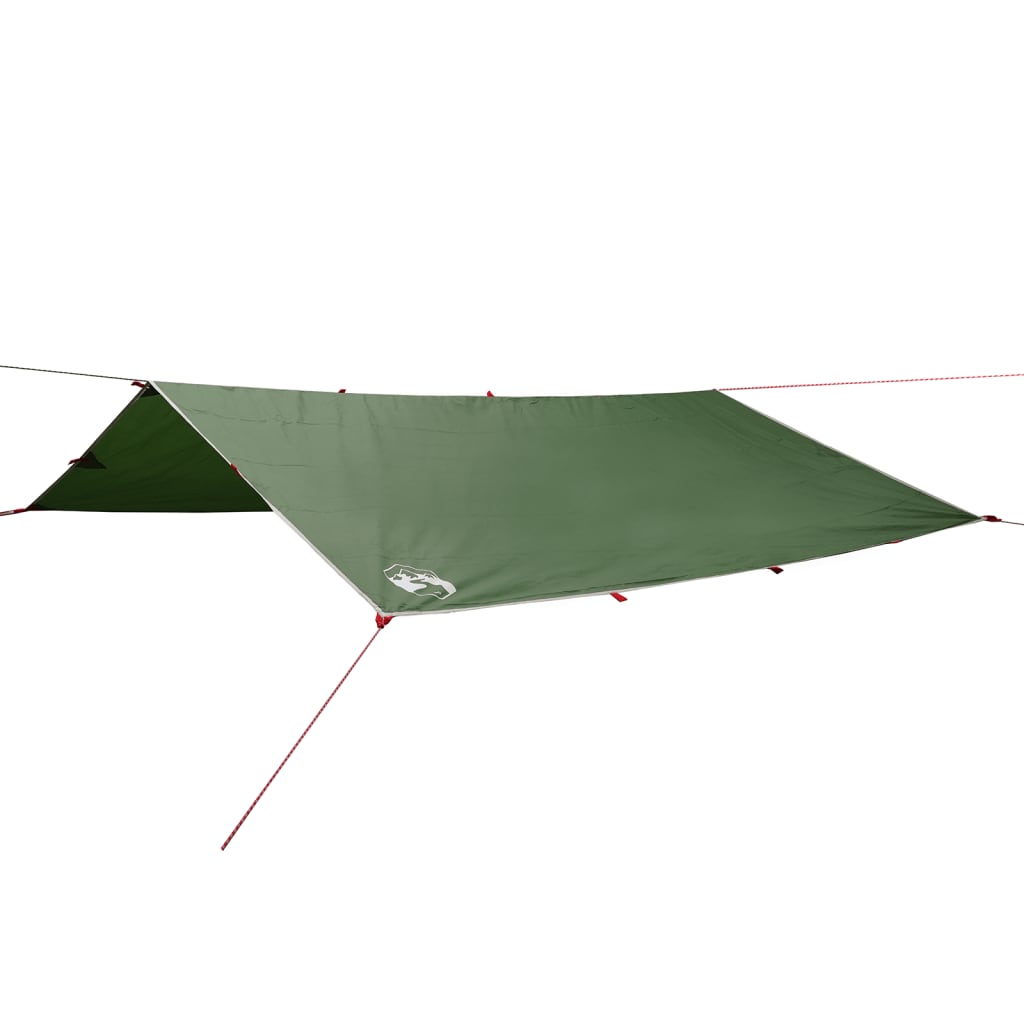 Camping Tarp Green 300x294 cm Waterproof