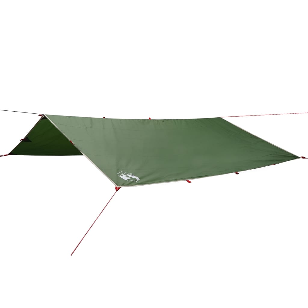 Camping Tarp Green 360x294 cm Waterproof