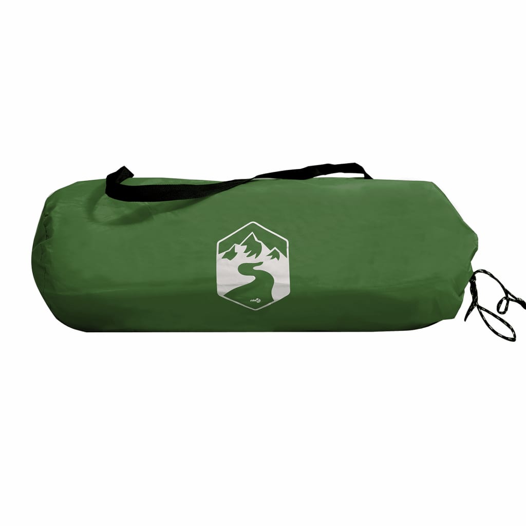 Camping Tarp Green 360x294 cm Waterproof