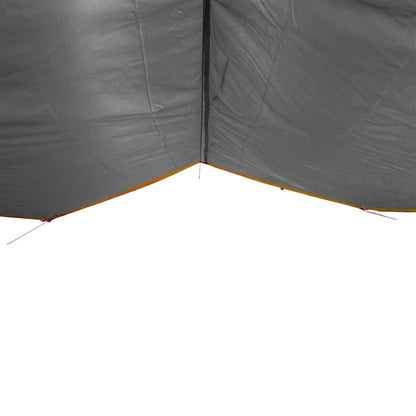 Camping Tarp Grey and Orange 360x294 cm Waterproof