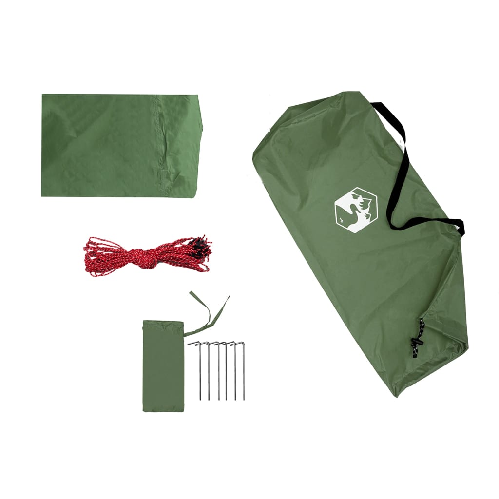 Camping Tarp Green 400x294 cm Waterproof