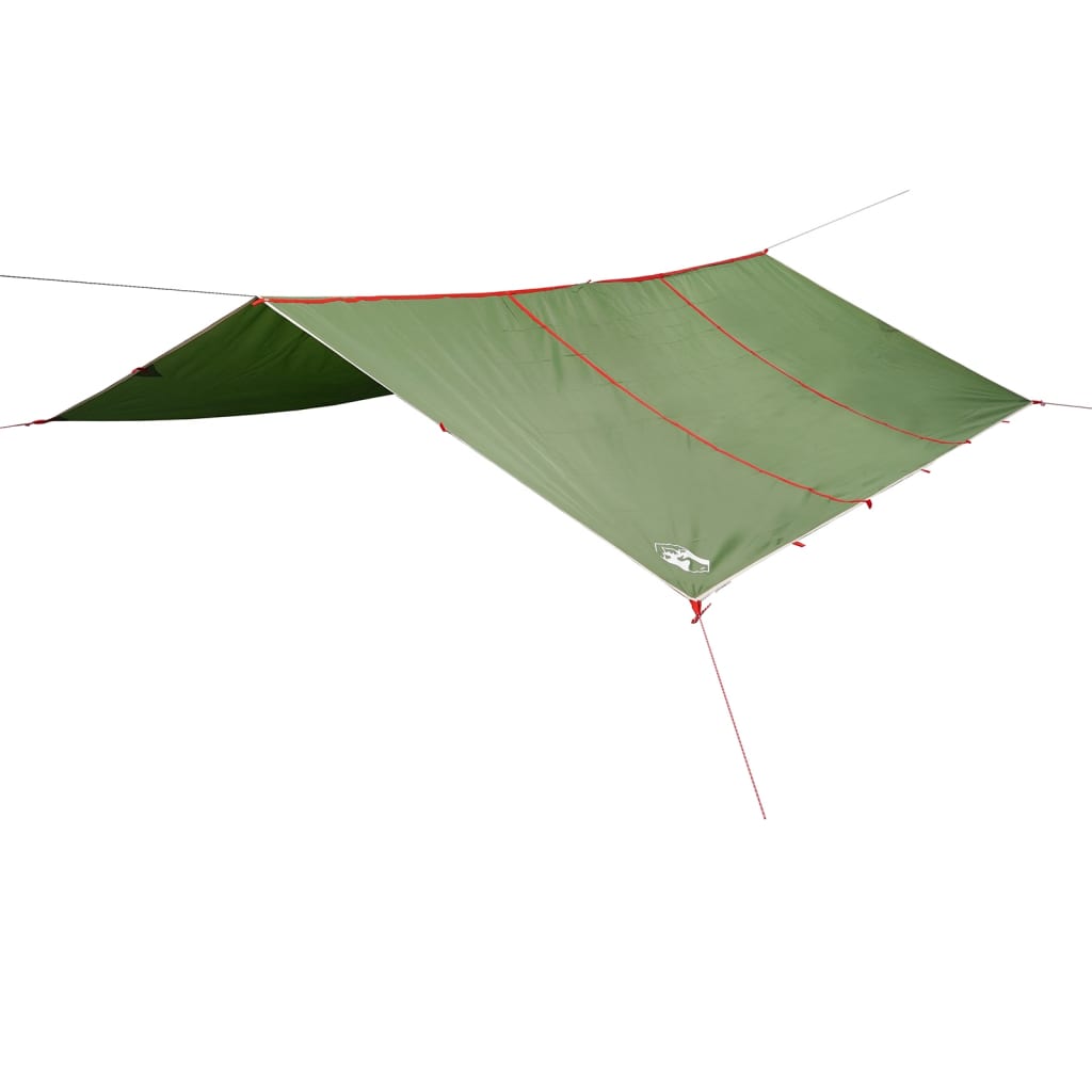 Camping Tarp Green 420x440 cm Waterproof