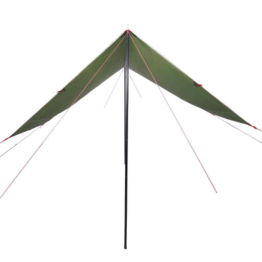 Camping Tarp Green 430x380x210 cm Waterproof