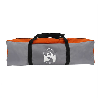 Camping Tarp Orange 460x305x210 cm Waterproof